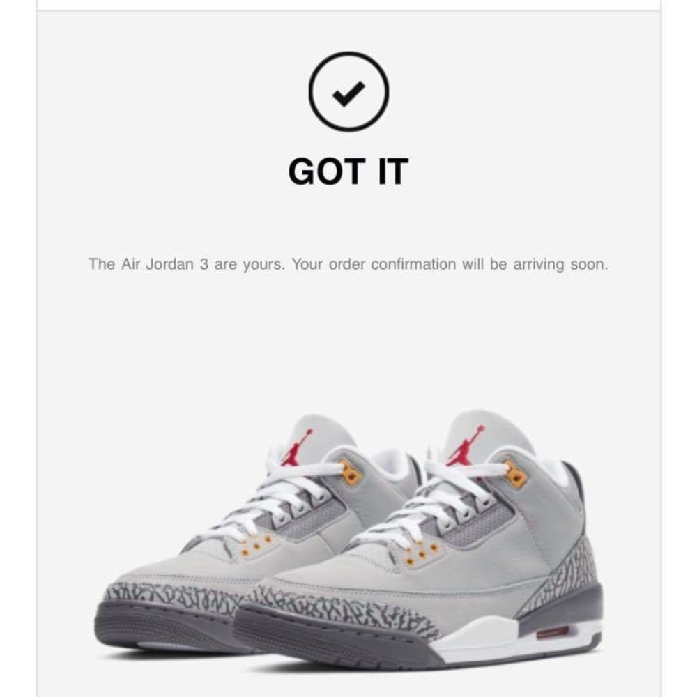 Jordan 3 RETRO ' Cool Grey '🔥🔥🔥